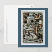 Perseus und die Gorgons Postkarte (Vorne/Hinten)