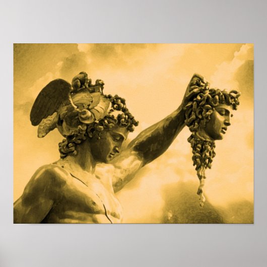 Perseus vs Medusa Poster (Vorne)