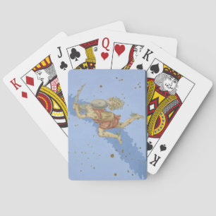 Perseus with the head of Medusa, from 'Uranometria Spielkarten