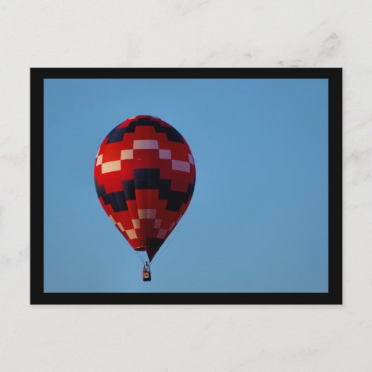 Pershing Balloon Derby 2009 Postkarte (Vorderseite)