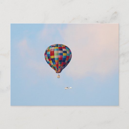 Pershing Balloon Derby 2009 Postkarte (Vorderseite)