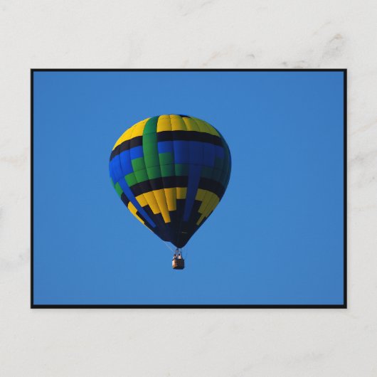 Pershing Balloon Derby 2009 Postkarte (Vorderseite)