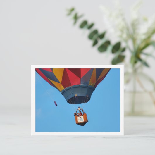 Pershing Balloon Derby 2009 Postkarte (Stehend Vorderseite)