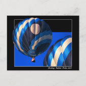 Pershing Balloon Derby 2009 Postkarte (Vorderseite)