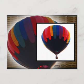 Pershing Balloon Derby 2009 Postkarte