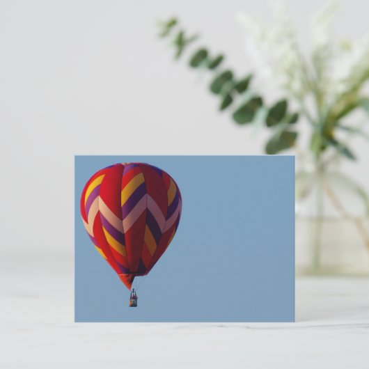 Pershing Balloon Derby 2009 Postkarte (Stehend Vorderseite)