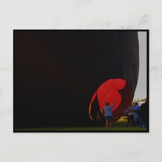 Pershing Balloon Derby 2009 Postkarte (Vorderseite)