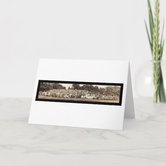 Pershing Family Wiedersehen Foto 1923 Karte (Vorderseite)