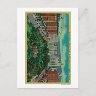 Pershing Square zeigt Los Angeles Postkarte