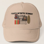 Pershing Turm-Ratte Truckerkappe (Vorderseite)