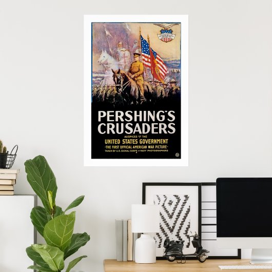 Pershing's Kreuzfahrer Poster (Heimbüro)
