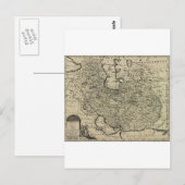 Persia Alte Karte 1747 (Vorne/Hinten)