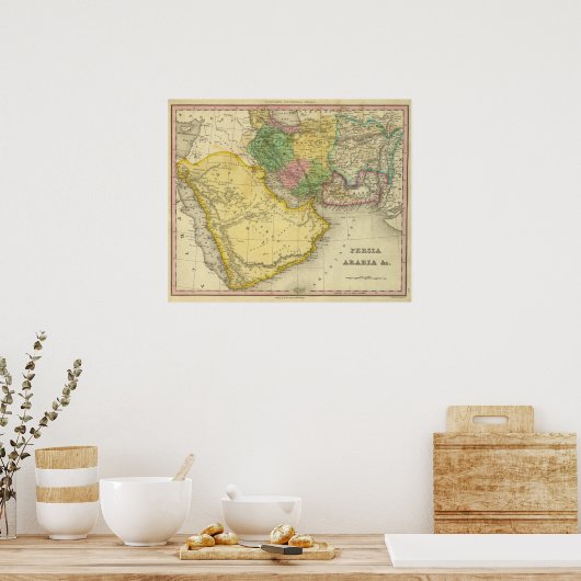 Persia Arabia Poster (Küche)