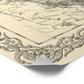 Persia Arabia Poster (Ecke)