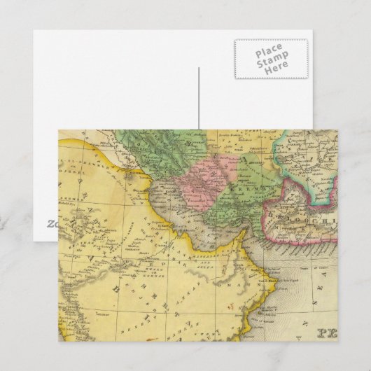 Persia Arabia Postkarte (Vorne/Hinten)