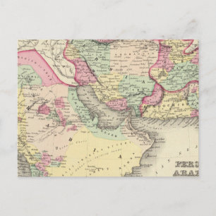 Persia Arabia Postkarte