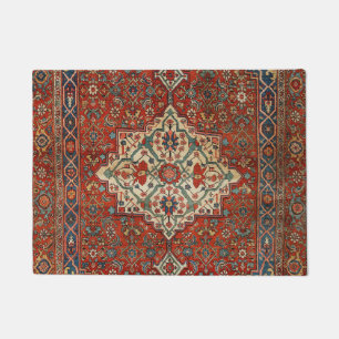 Persia Bijar Royal Red Blue Green Fußmatte