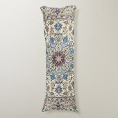 Persia Dusty Blue Gray Akzent  Seitenschläferkissen (Vorderseite Vertikal)