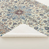 Persia Dusty Blue Gray Akzent Sherpadecke (3/4)