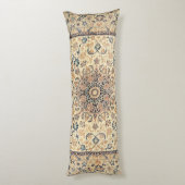 Persia Hellgelbes Dustblau  Seitenschläferkissen (Rückseite (Vertikal))