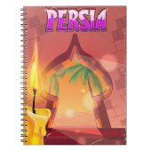 Persia Palace im warmen Abend. Notizblock (Vorderseite)