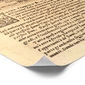 Persia Ptolemaeus Claudius Karte Reproduktion Poster (Ecke)