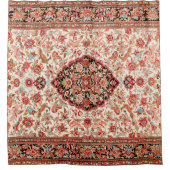 Persia Qum Tan Creme Red  Duschvorhang (Vorderseite)