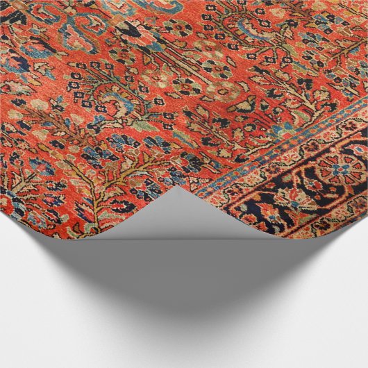 Persia Sarouk Geschenkpapier (Ecke)