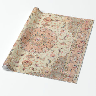 Persia Tabriz Blush Pfirsichpfirsich Geschenkpapier