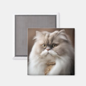 Persian Beauty Cat Magnet (Vorderseite/Rückseite)