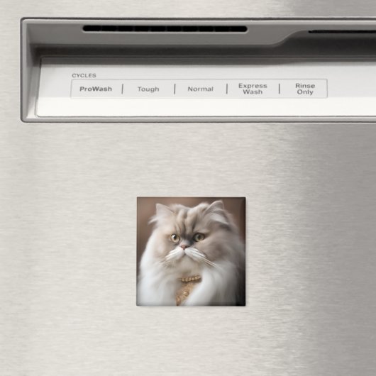 Persian Beauty Cat Magnet (In Situ (Geschirrspüler))