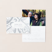 Persian Boteh Paisley Pattern Beileid Vielen Dank Folienkarte (Anzeige)