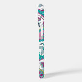 Persian Boteh Paisley Pattern Monogram Samssung C Case-Mate iPhone Hülle (Rückseite / Links)