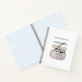 Persian Calligraphy الحمد لله Interior Accent Notizblock (Innenseite)