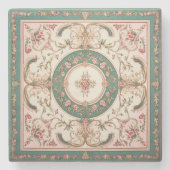 Persian Carpet Floral Steinuntersetzer (Vorderseite)