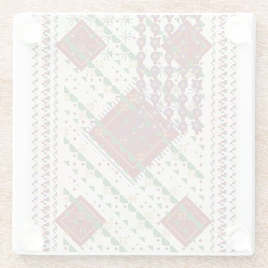 Persian Carpet Glasuntersetzer (Rückseite)