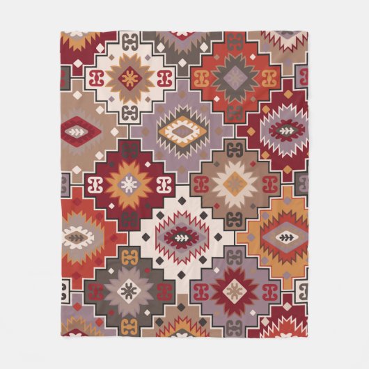 Persian carpet original design, tribal texture. Ea Fleecedecke (Vorderseite)