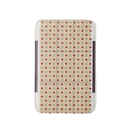 Persian Carpet Pattern Badematte (Vorderseite Vertikal)