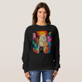 Persian Cat Art Sweatshirt (Vorne ganz)
