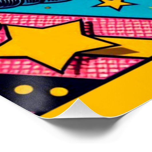 PERSIAN CAT-ASTRONAUT 3 POSTER (Ecke)