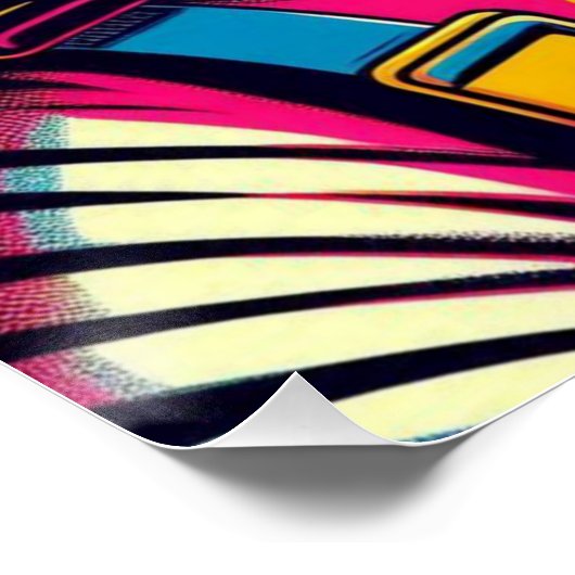 PERSIAN CAT-ASTRONAUT 7 POSTER (Ecke)