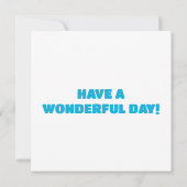 Persian Cat Birthday Party Karte (Rückseite)