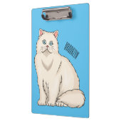 Persian cat cartoon illustration klemmbrett (Links)