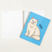 Persian cat cartoon illustration planer (Anzeige)