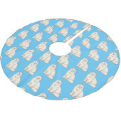 Persian cat cartoon illustration polyester weihnachtsbaumdecke (Schrägansicht)