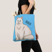 Persian cat cartoon illustration tasche (Von Nahem)