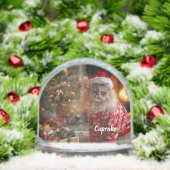 Persian Cat Christmas Personalisiert Double Side Schneekugeln (Weihnachten)