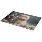 Persian Cat Christmas Vintag Beach Schneidebrett (Ecke)