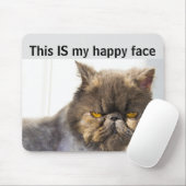 PERSIAN CAT FAPPY FACE Mousepad (Mit Mouse)