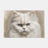 Persian Cat Feline Elegant Fußmatte (Vorderseite)